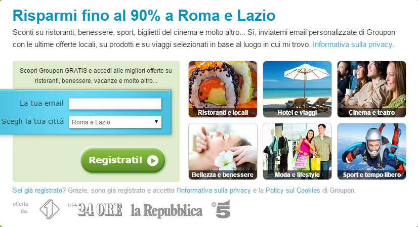 Groupon commenti 2015