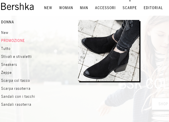 Bershka scarpe