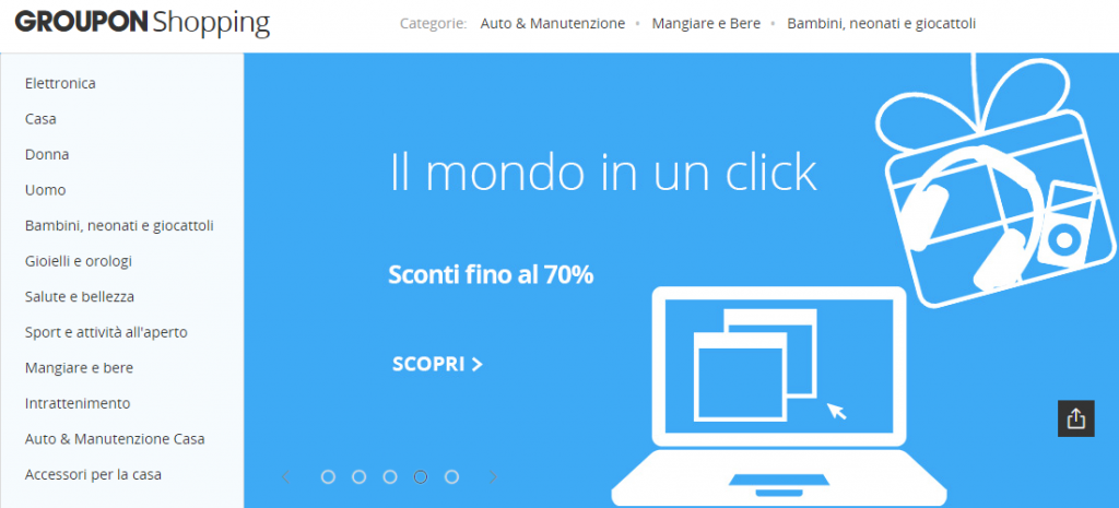 Groupon Shopping opinioni 2015