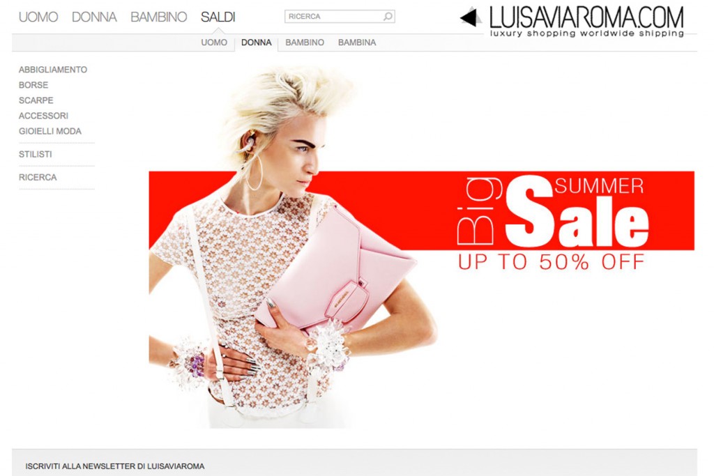 Luisa Via Roma Shopping online