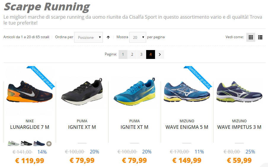 cisalfa offerte scarpe