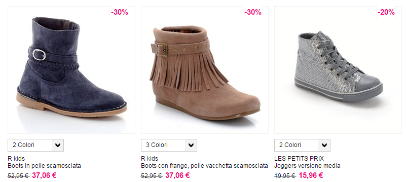 La Redoute scarpe bambina