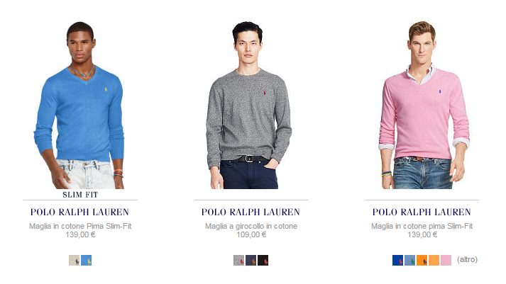 Ralph Lauren maglioni