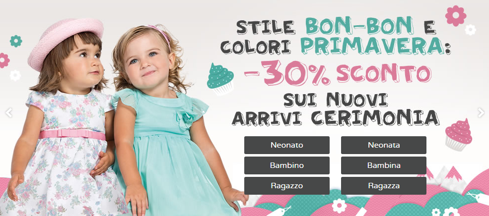 abbigliamenti bambini offerte