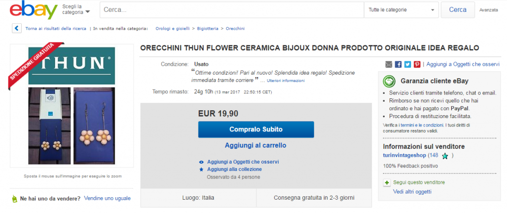 thun shop ebay