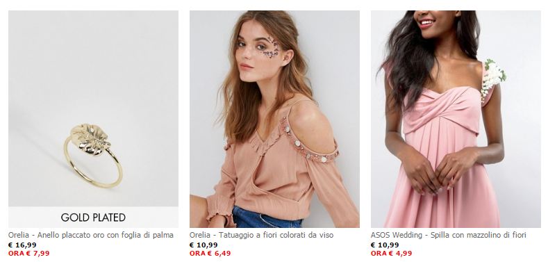 asos saldi 2017 accessori