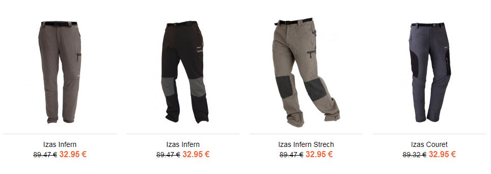 trekinn abbigliamento uomo