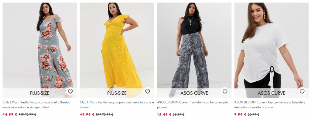 asos curve