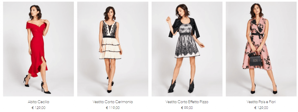 Abito on sale cecilia rinascimento